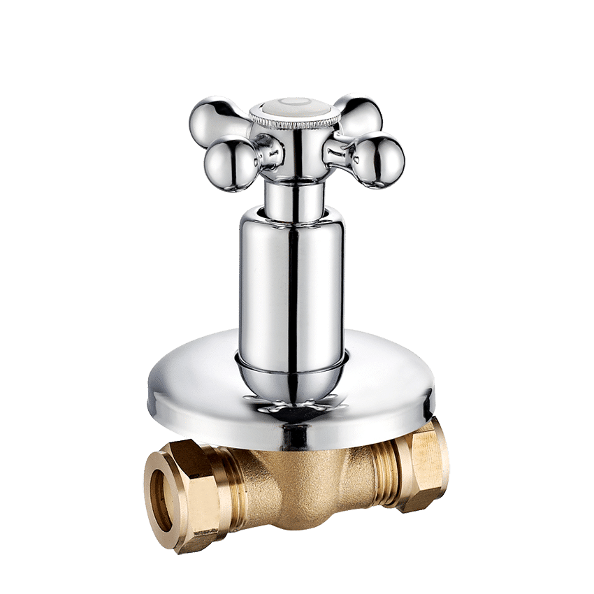 Victory Undertile Stopcock CxC 15mm