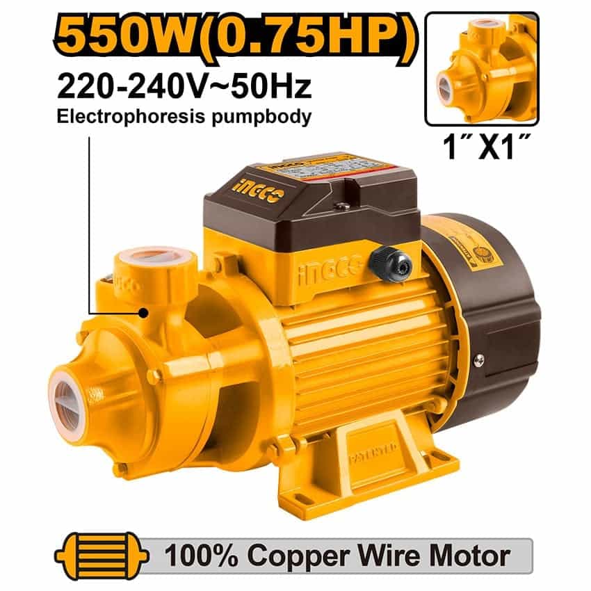 INGCO PUMP PERIPHERAL 550W 45L/MIN VPM5508