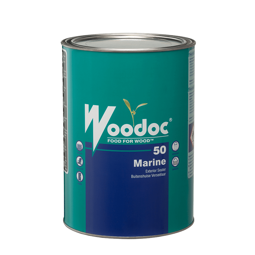 WOODOC 50 EXTERIOR MATT WAX SEALER - 5L - CLEAR