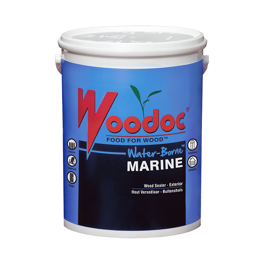WOODOC WATER-BORNE MARINE MATT SEALER - 5L - CLEAR