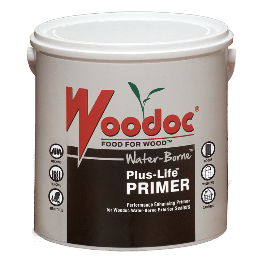 WOODOC WATER-BORNE PLUS-LIFE PRIMER - 2.5L - CLEAR