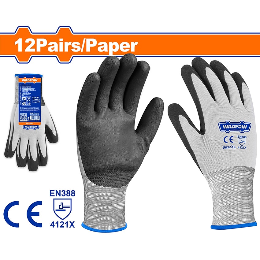 WADFOW PPE GLOVE NITRILE FROSTED XL