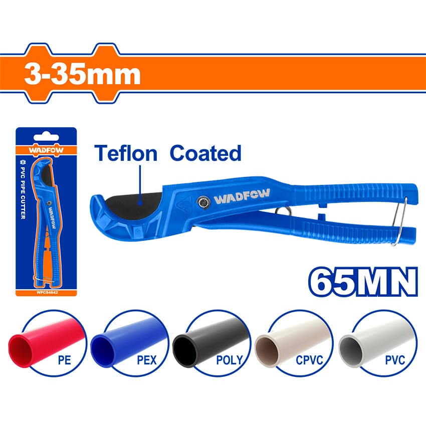 WADFOW CUTTER PIPE PVC 35MM
