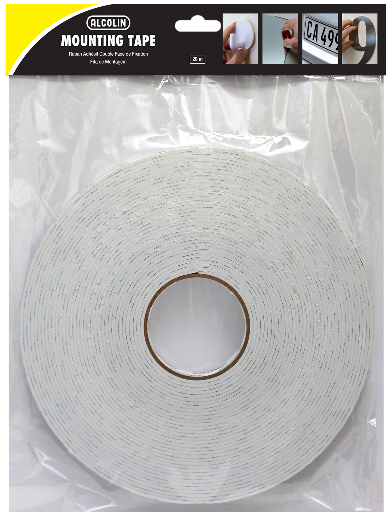 ALCOLIN TAPE MOUNTING 20M