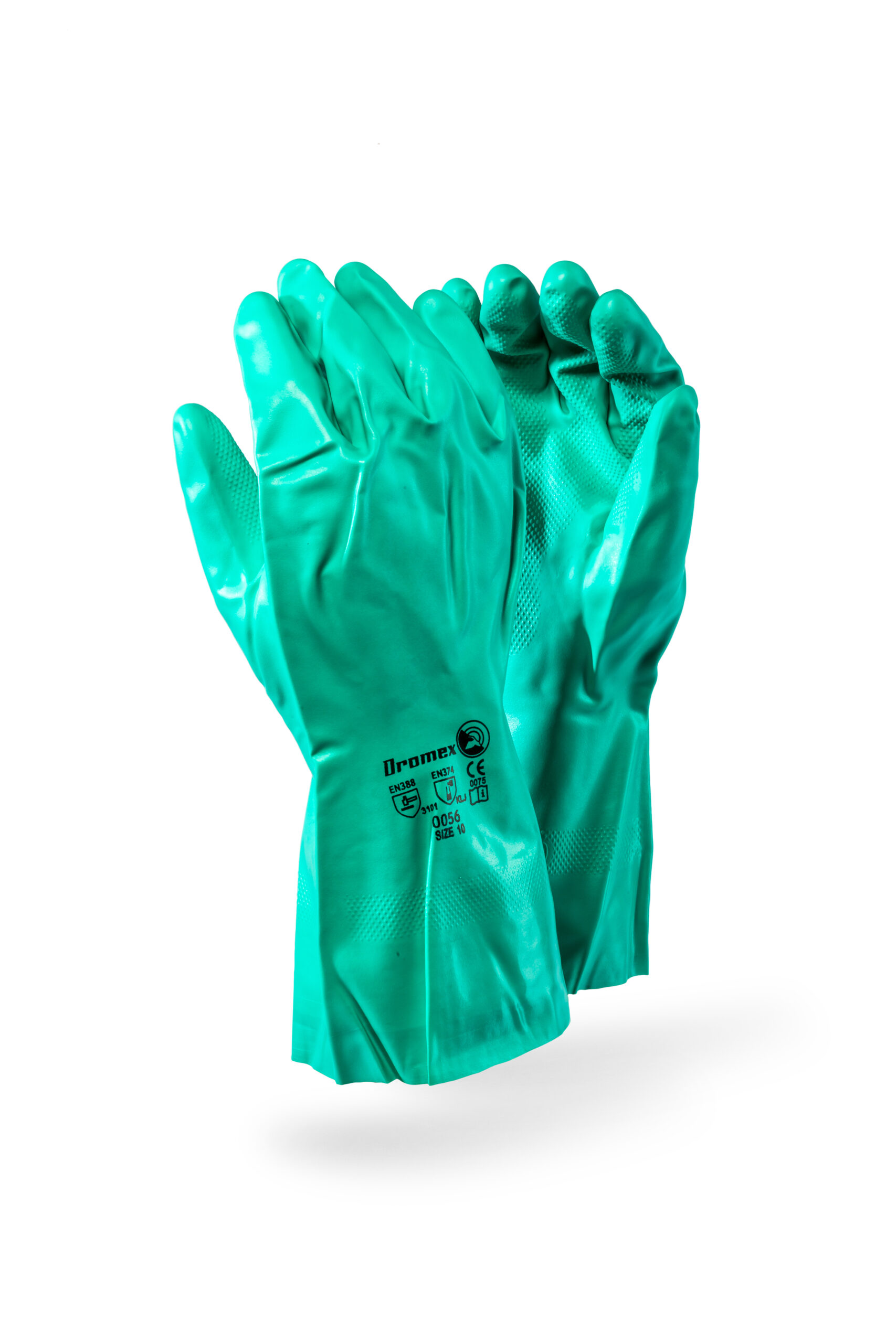 DROMEX GLOVES NITRILE GREEN 0056 9