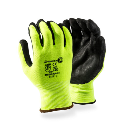 DROMEX GLOVES MIIZU-300-HI VIZ 9