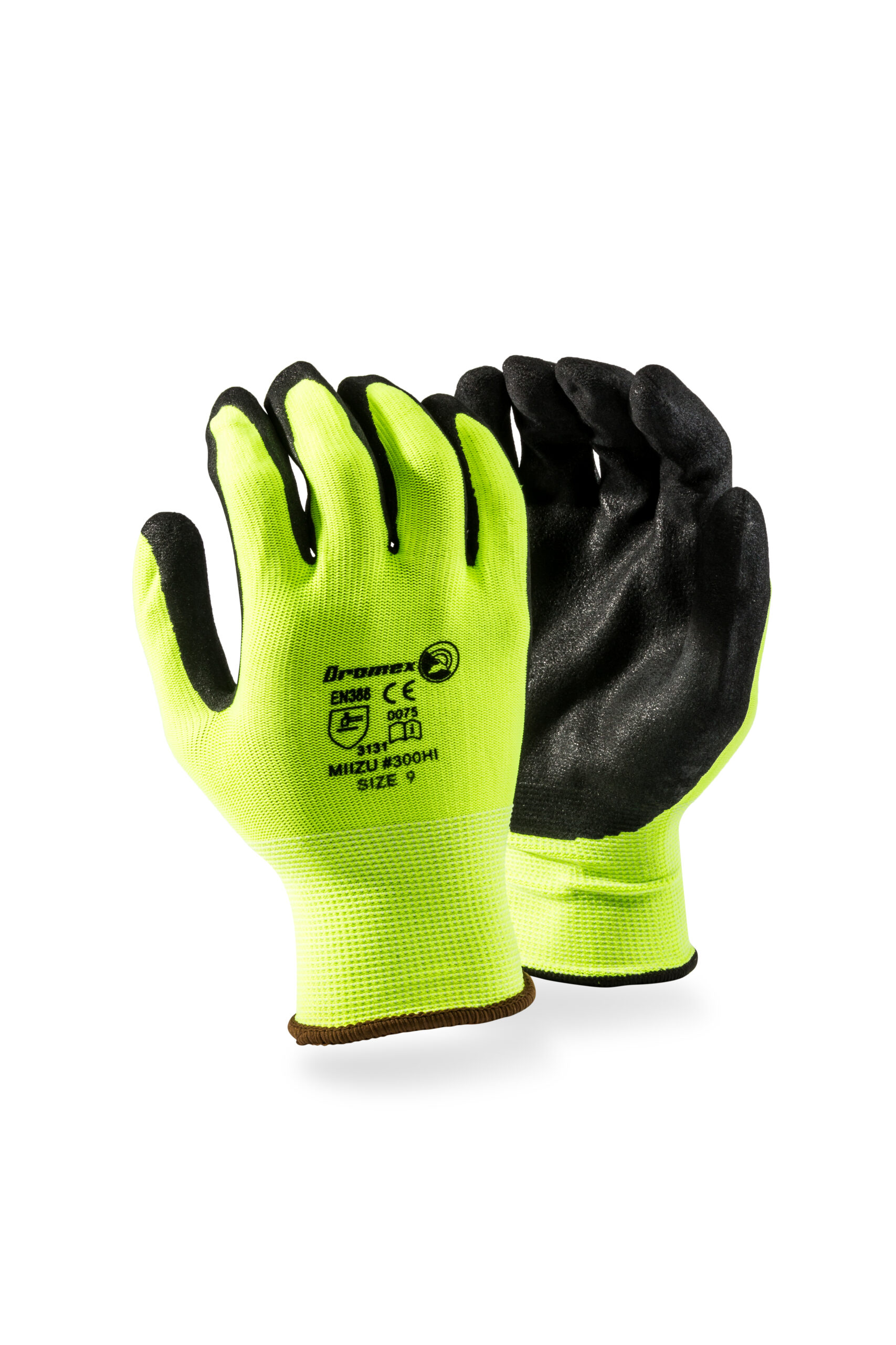 DROMEX GLOVES MIIZU-300-HI VIZ 9
