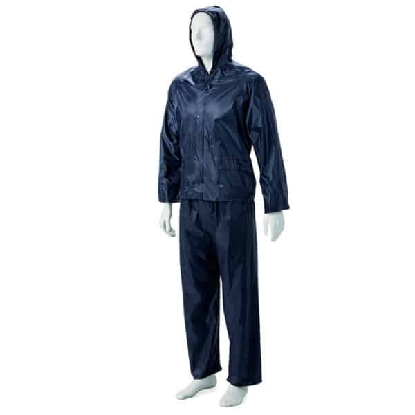DROMEX RAIN SUIT RUBBERISED S NAVY