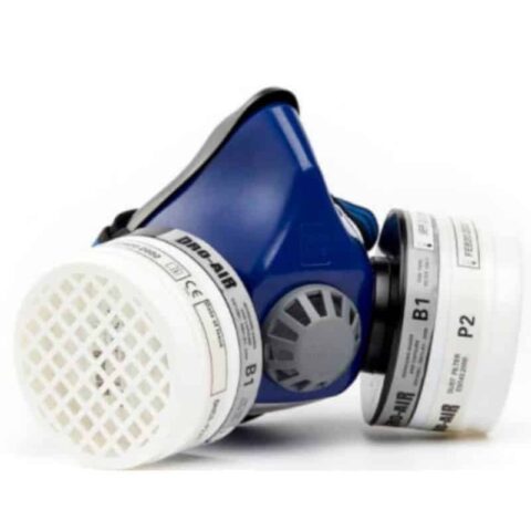 DROMEX PVC DOUBLE MIDIMASK - BLUE DH-102