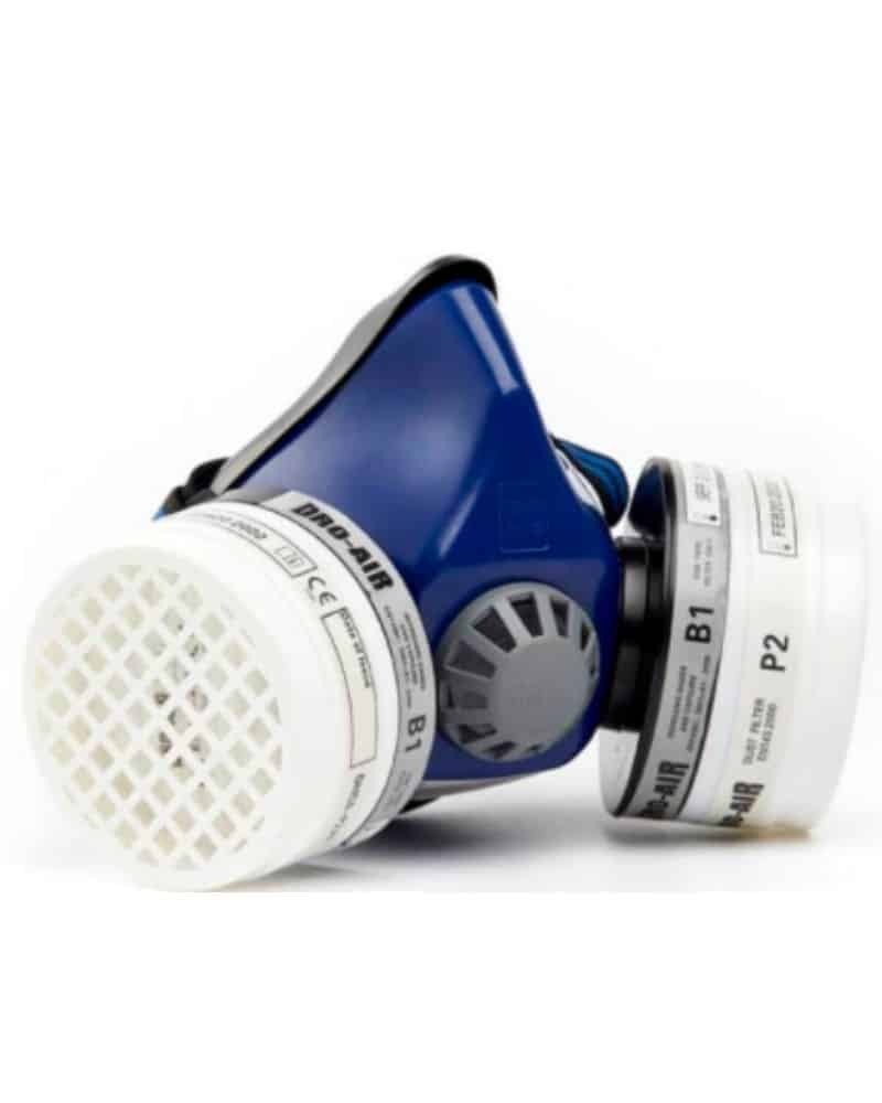 DROMEX PVC DOUBLE MIDIMASK - BLUE DH-102