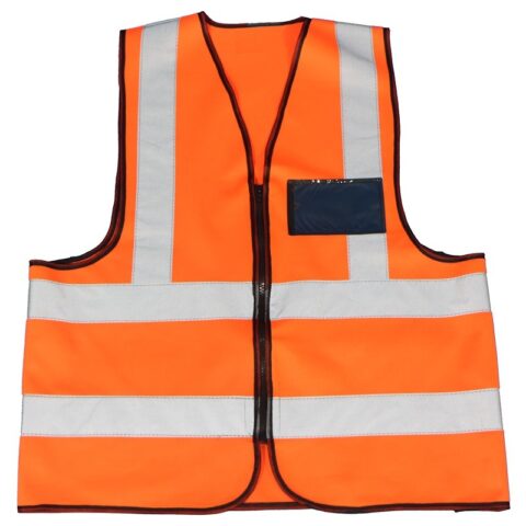 DROMEX VEST REFLECTIVE ID POCKET SA10 M ORANGE