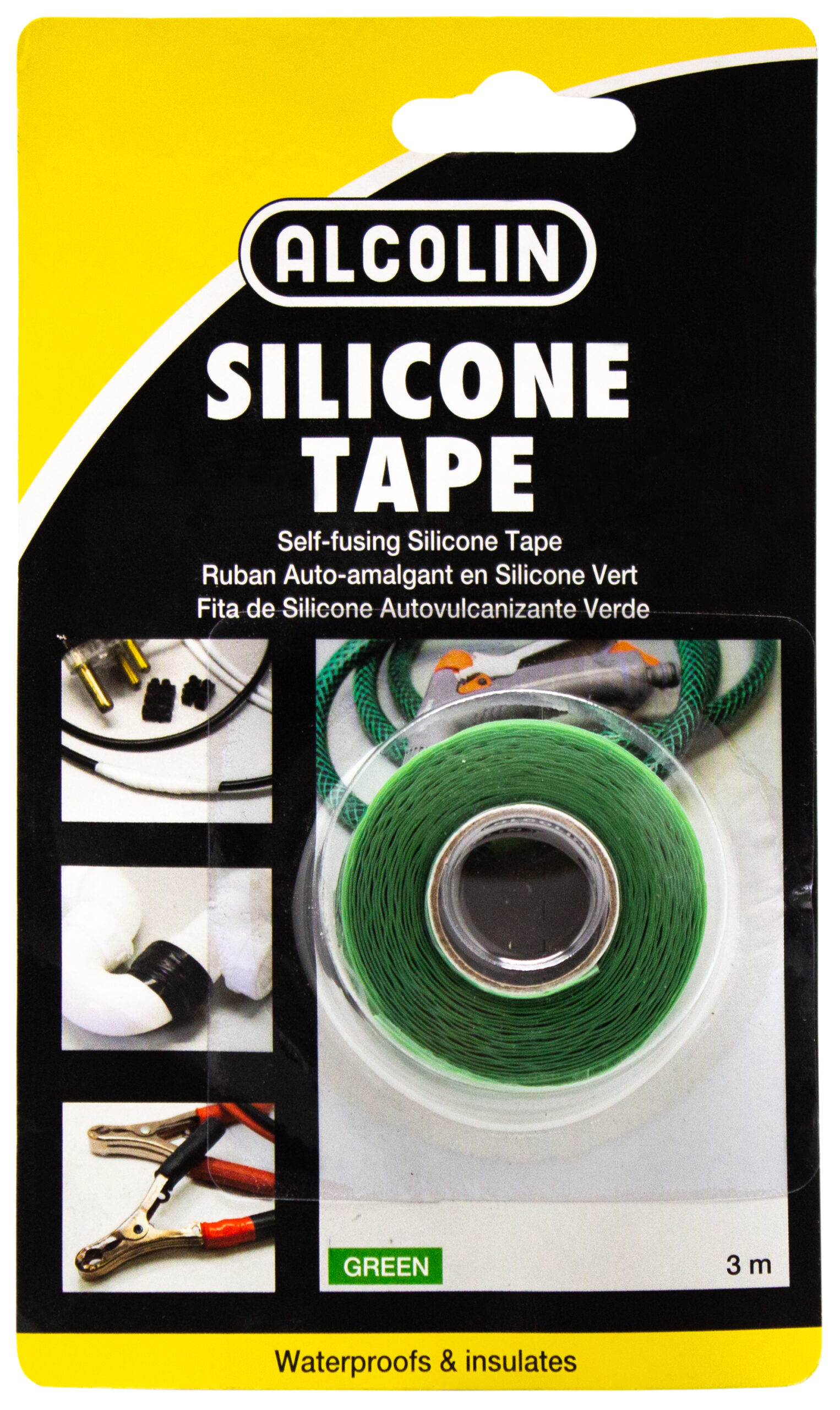 ALCOLIN TAPE SILICONE 3M GREEN