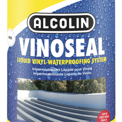 Alcolin Vinoseal Heavy Duty Waterproofer for Flat Roofs White - 5L