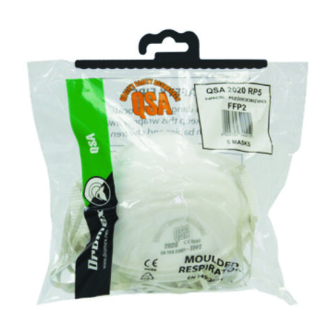 Dromex Dust Mask FFP2 QSA 2020 (5Pack)