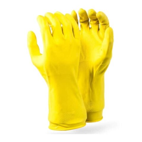 DROMEX GLOVES HOUSEHOLD DG-HS-Y M YELLOW