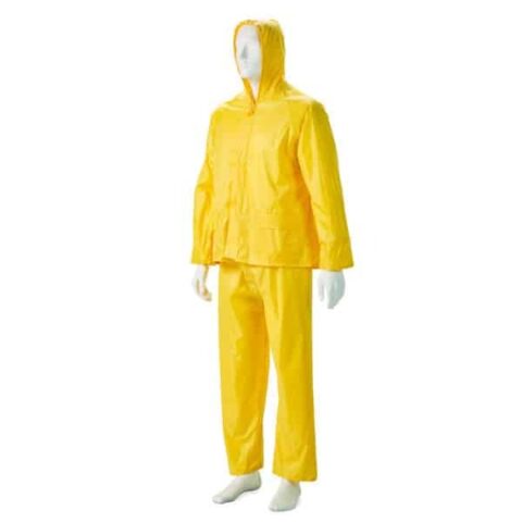 Dromex Rain Suit Rubberised (3XL) Yellow