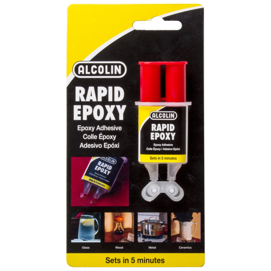 Alcolin Rapid Epoxy Liquid Syringe Adhesive - 8ml