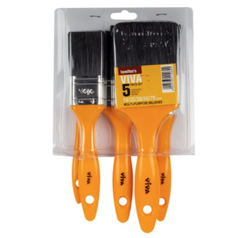 VIVA 5PC BRUSH SET (19/25/38/50/75MM)