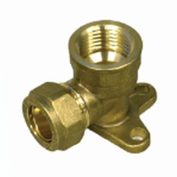 COM W/PLATE ELB CXFI 1/2"X15MM SABS