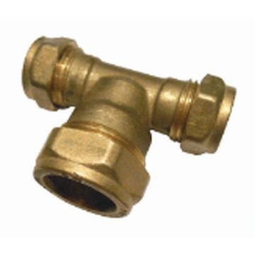 COM TEE RED CXCXC 15MMX15MMX22MM