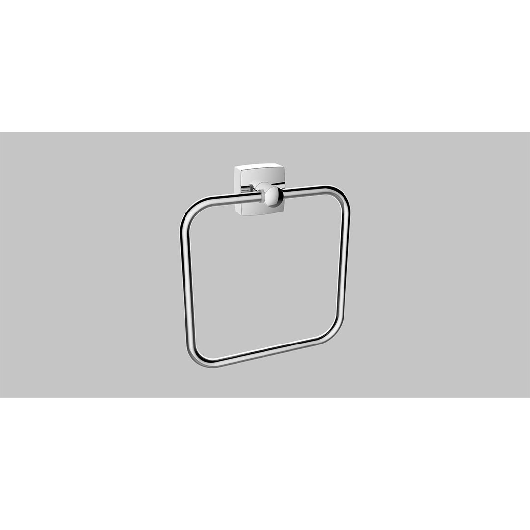 BROOK TOWEL RING - SQUARE