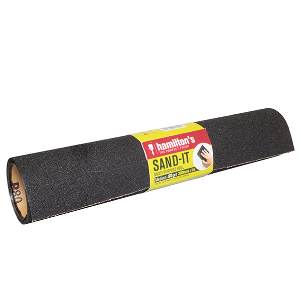 FLOOR SAND ROLL 300MM X 1M - P80