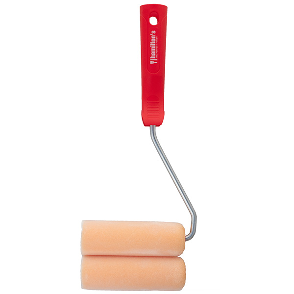 110MM VELOUR (FLOCKED) TWIN PACK ROLLER