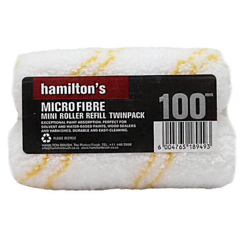100MM MICRO FIBRE TWIN PACK REFILL