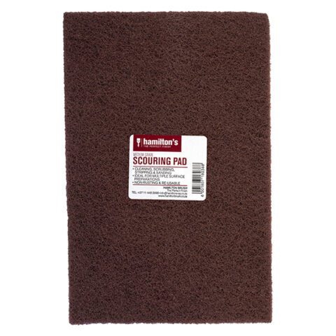 SCOURING PADS - MEDIUM GRAIN (Maroon)