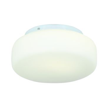 EUROLUX LIGHT CEILING CHEESE ROUND 250MM WHITE