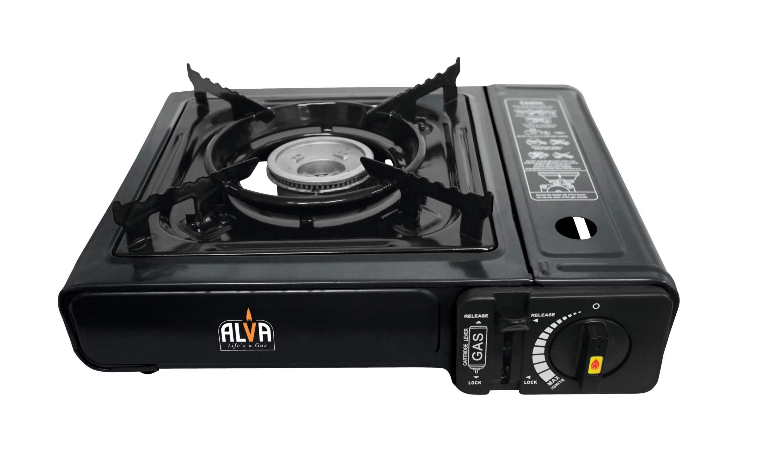 SINGLE BURNER CANISTER STOVE (IN CARRY CASE)