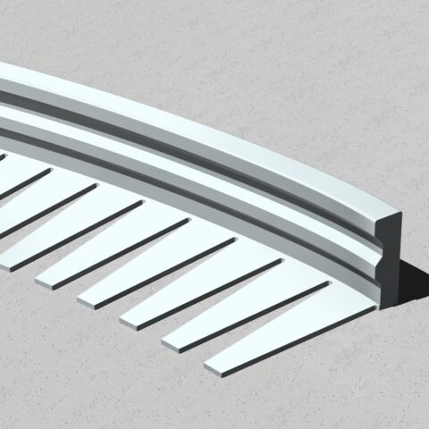 10mm Straight Formable Mill finish