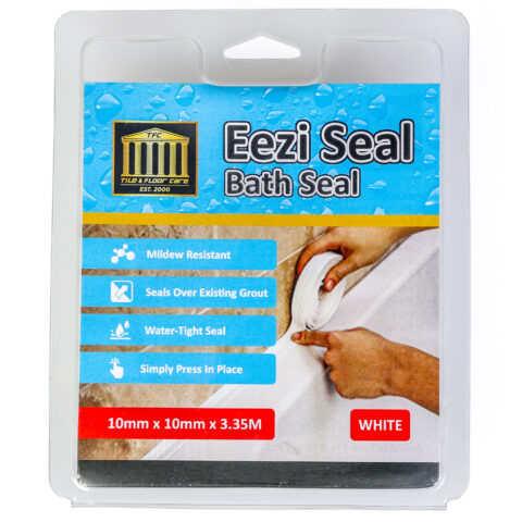 Eezi Seal Bath Strip 10x10mmx3.35m White