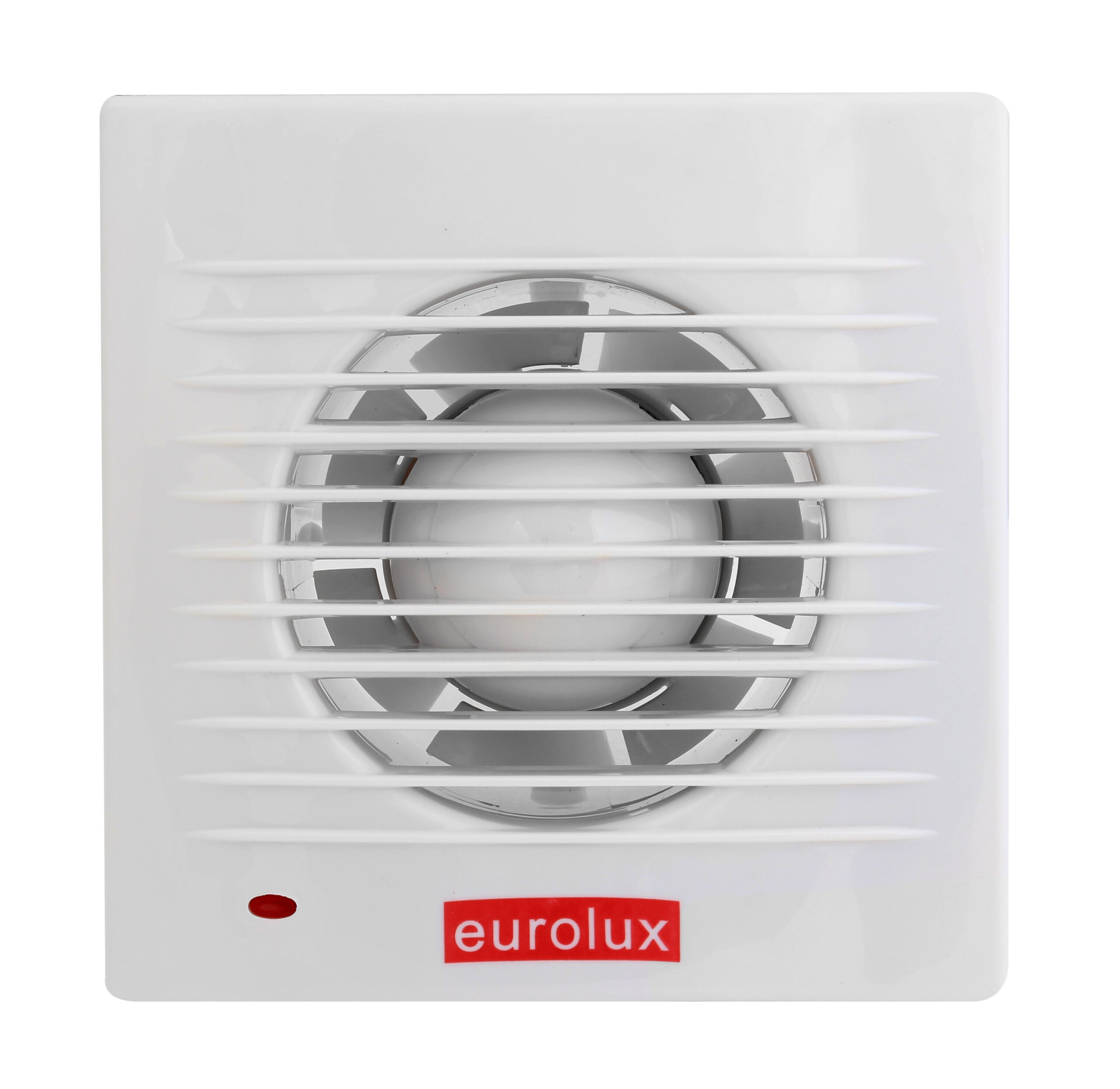 EUROLUX EXTRACTOR FAN SQUARE WALL 158MM WHITE