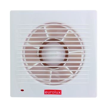 EUROLUX EXTRACTOR FAN SQUARE WALL 208MM WHITE