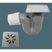 FLOOR DRAIN SQ BRS 100MMX100MM