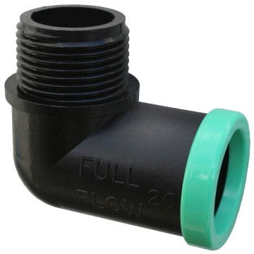 FFLOW MALE COMBI ELBOW 20MMX3/4"