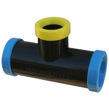 FFLOW RED TEEPIECE 15MMX13MM