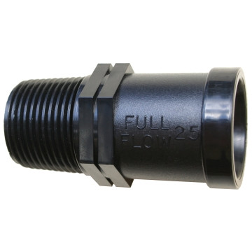 FFLOW ADAPTOR P X MI 25MMX1"
