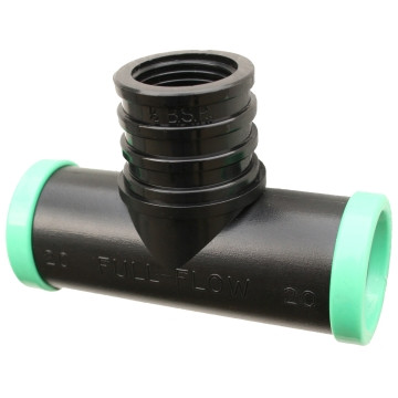 FFLOW FEM COMBI TEEPIECE 20MMX1/2"