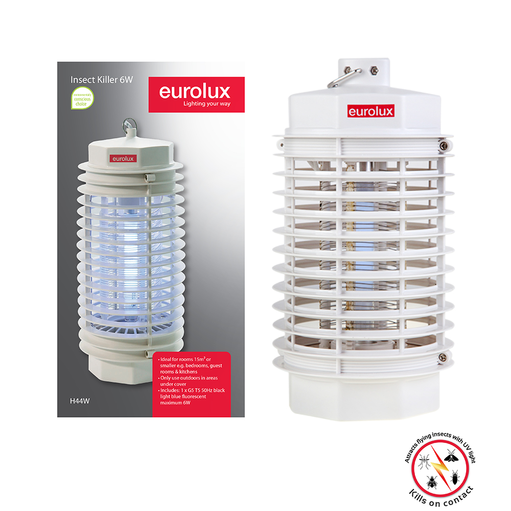 EUROLUX INSECT KILLER 4W WHITE