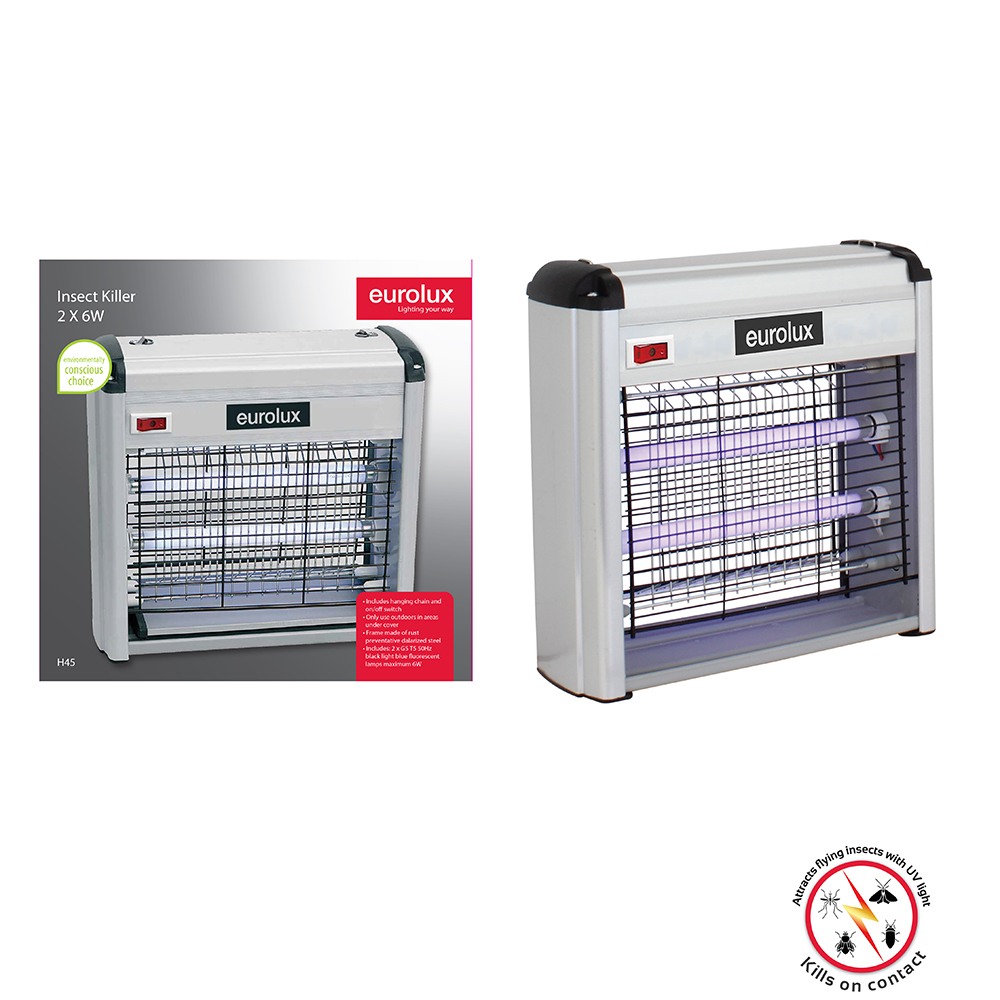 EUROLUX INSECT KILLER 2X6W