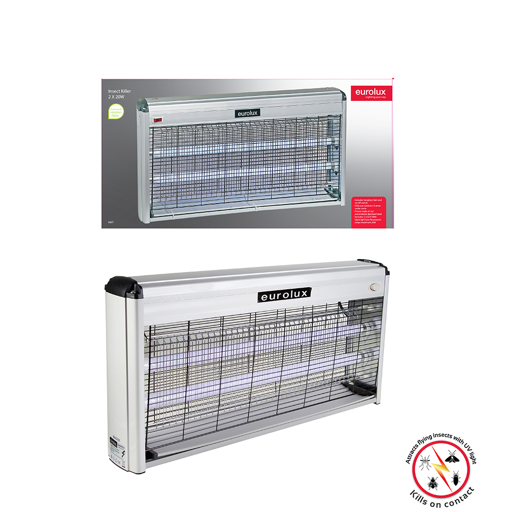 EUROLUX INSECT KILLER 2X20W