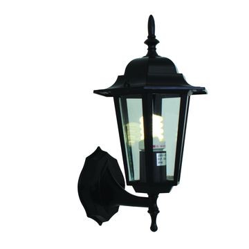 EUROLUX LANTERN 6 PANEL UP FACING BLACK