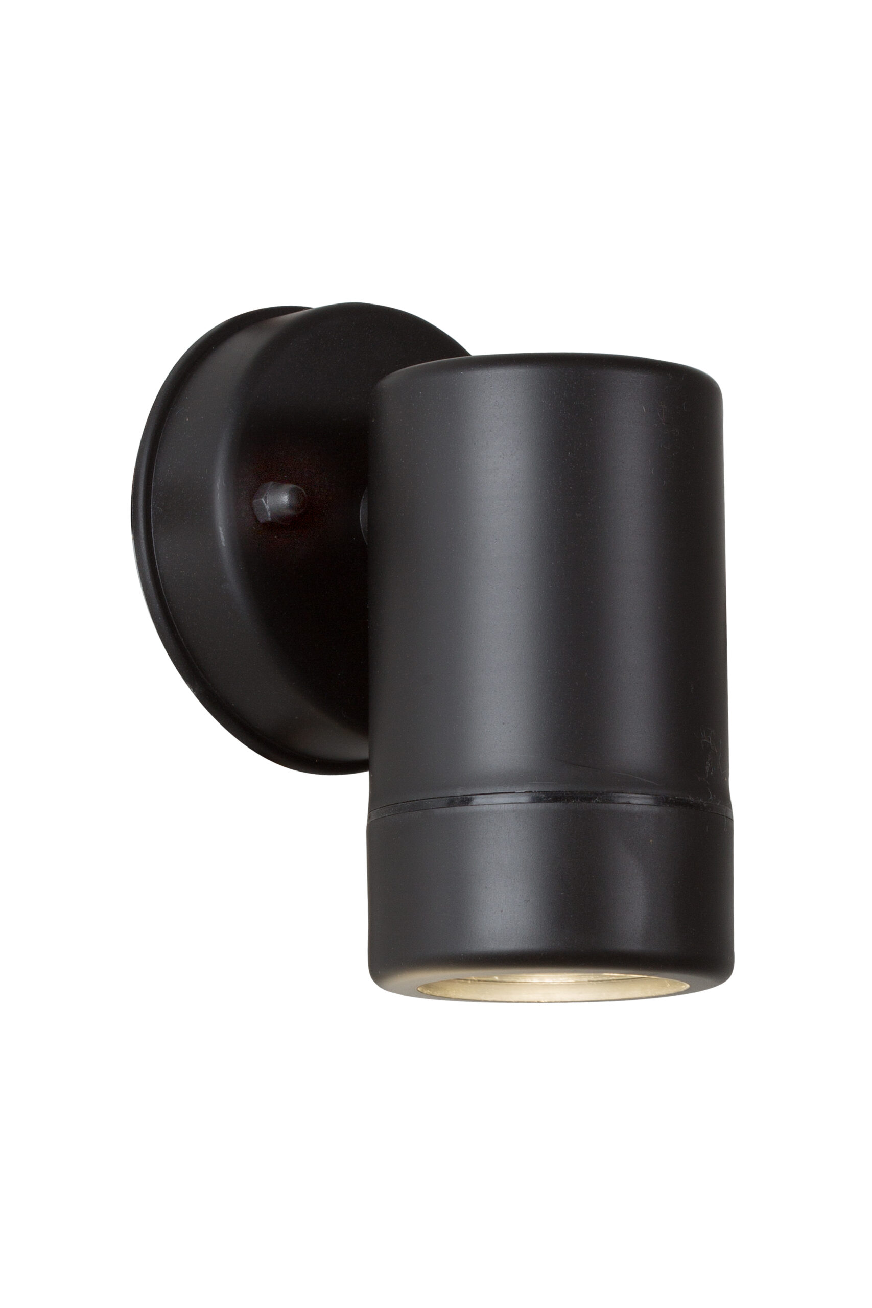 EUROLUX W/LIGHT OUTDOOR D/FACING 80MM BLACK