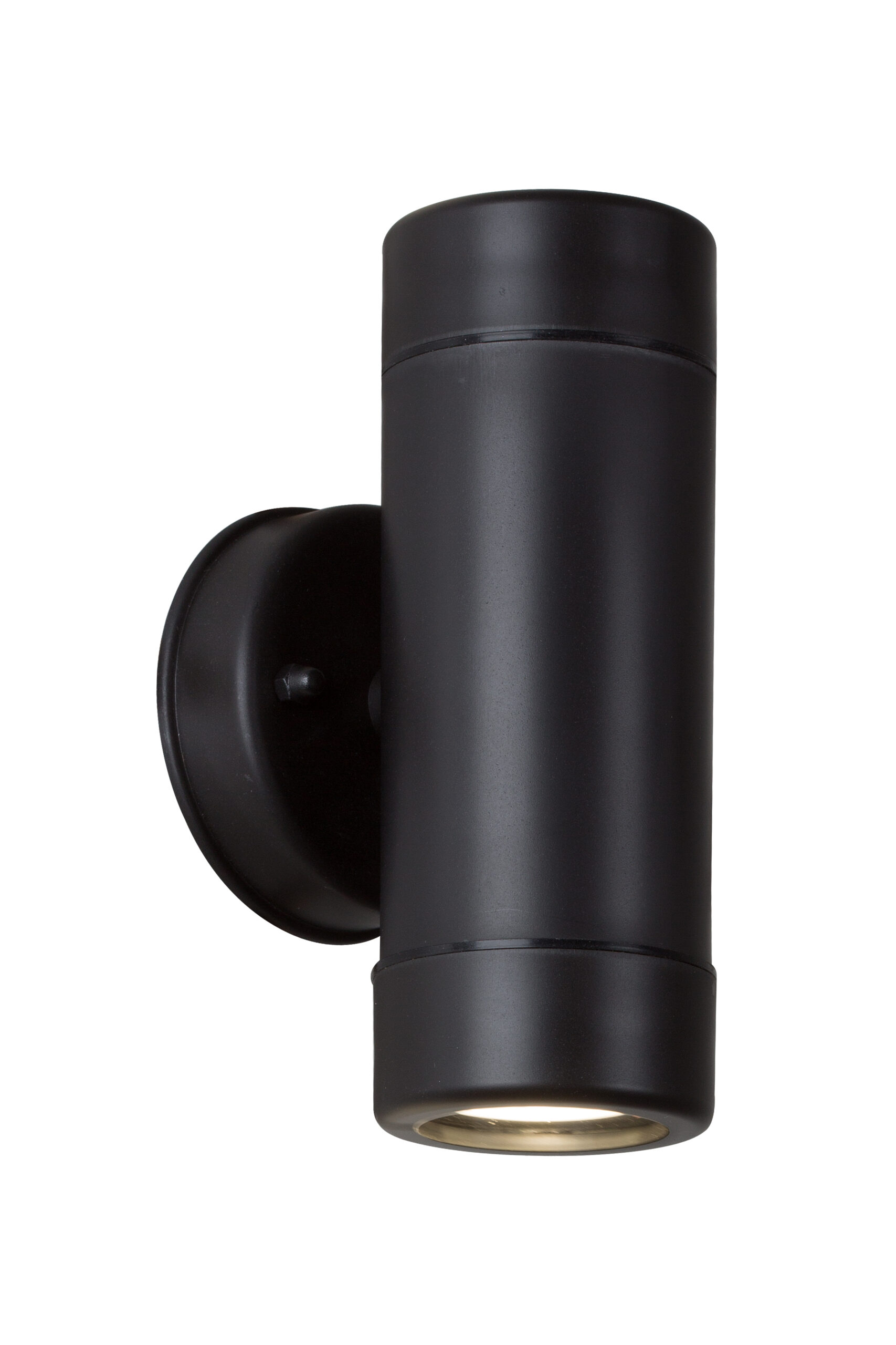 EUROLUX W/LIGHT OUTDOOR UP & DOWN 70MM BLACK