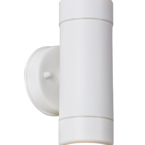 EUROLUX W/LIGHT OUTDOOR UP & DOWN 70MM WHITE