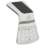 EUROLUX W/LIGHT LED SOLAR 1.5W WHITE