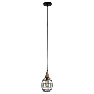 EUROLUX PENDANT METAL BLACK