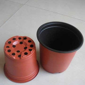 Ball Straathof Red Plastic Pot 8cm